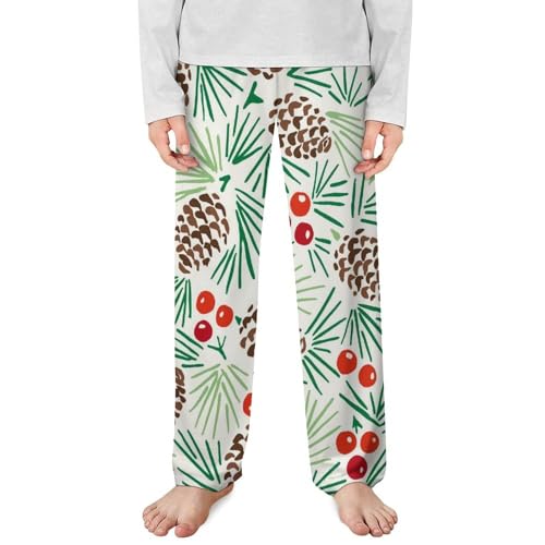 Hand Drawn Christmas Pin ConeChildren's Casual Pajamas110CM