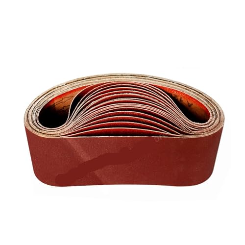 Bandes abrasives 610 x 100 mm pour enlever la peinture et polir le métal