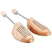 DANGSHAN Unisex Cedar Shoe Tree Adjustable with Tension Spring Coil 1 Pair
