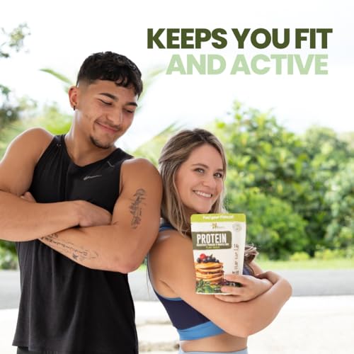 Amasar High Protein Pancake & Waffle Mix (Breadfruit-Based) 9 oz (3pk) - Thumbnail 6
