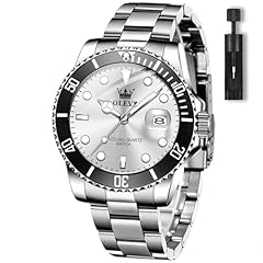 5885 White Face/Silver Strap