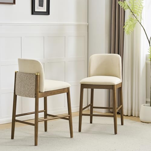 Christopher Knight Home Yumi Counter Height Bar Stools Set of 2