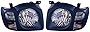 For Nissan Xterra 2002-2004 Headlight Assembly XE Model Pair Driver and Passenger Side DOT Certified NI2502147 + NI2503147