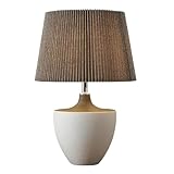 Robuste et durable : robuste et difficile à renverser, la lampe de bureau émet une lumière chaude et confortable, ne fait pas mal aux yeux et n'a ni éblouissement ni scintillement ; adapté pour lire, travailler et étudier