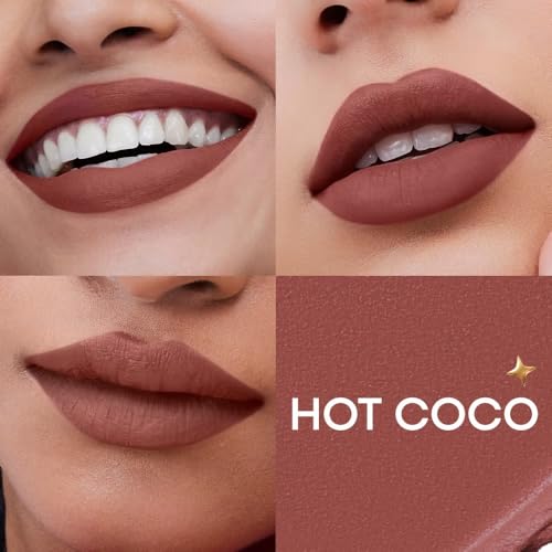 Image of Nykaa Matte to Last No Transfer Long Lasting Lipstick (3.5g) (Hot Cocoa)