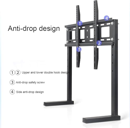Base pour téléviseur de bureau support LED 50 65 75 pouces réglable