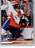 2023-24 Upper Deck Extended Series #603 Cam York Philadelphia Flyers Official NHL Hockey Card in Raw (NM or Better) Condition