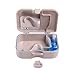 Denture Box Case Bath Container and Brush with Mirror False Teeth Storage Box for Travel Daily Denture Care