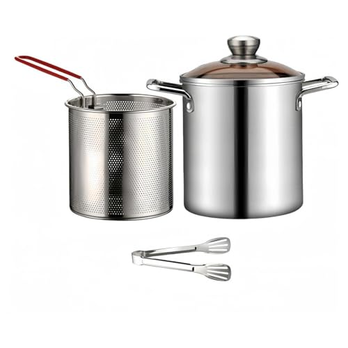 ACSJYJK 20cm 3L [^ ϕ 304XeX\ KXWt Vo[ XeX I[MΉ ̃X[vAƒpBgJStŁAIHNbLOq[^[ɑΉ 煓pƂĂœKł(W^Cv) [sAi]