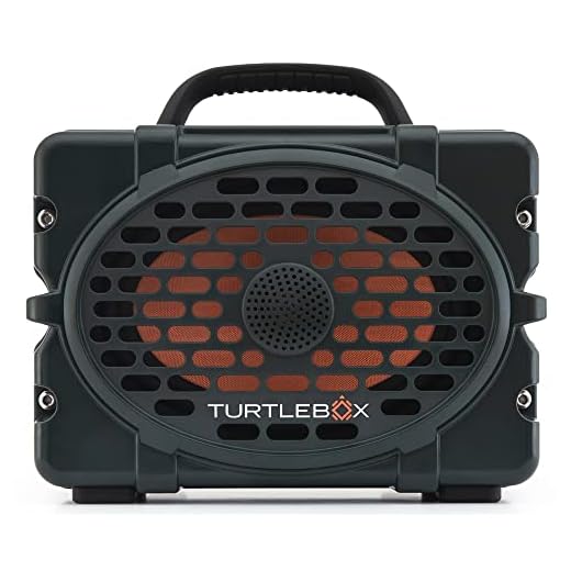 Turtlebox Gen 2: Loud! Outdoor Portable Bluetooth 5.0 Speaker | Rugged, IP67, Waterproof, Impact Resistant & Dustproof (Rich, Full Sound, Plays to 120db, Pair 2X for True L-R Stereo), Original Green