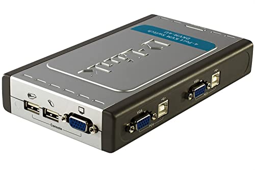 D-link 4 Port USB KVM Switch - DKVM-4U