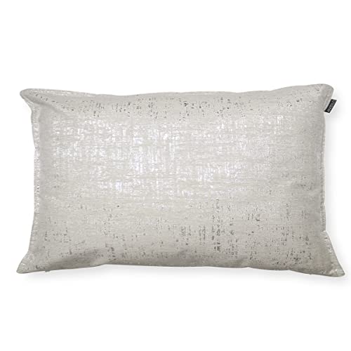 ANTILO TEXTIL - Funda Cojín 50x70 cm - Diseño Clásico y Elegante - Color Lino - Cierre con Cremallera - No Incluye Relleno (Arine Lino)