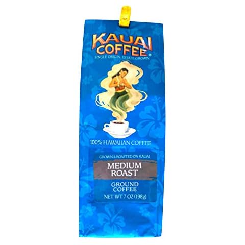 Kauai Coffee Co. Single Origin Medium Roast Ground Coffee 7 oz. Cover