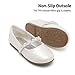 Imagen de DREAM PAIRS Kids Zapatos Planos Chica Bailarinas Mary Jane con Correa Princesa Zapatos Escolares Niña