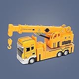 3. Einzigartiges Design: Das Spielzeugauto kann die flache Straße am Boden reibungslos meistern. Es hat Kompressibilität und Verschleißfestigkeit. Es hat auch Gummireifen und Legierungskörper.