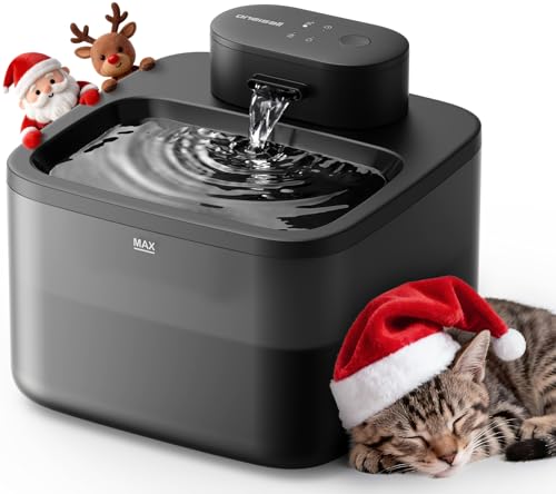 Fuente de agua para perros y gatos 7L y 2.2L inalámbrica miniatura 3