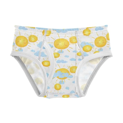 Cheerful Suns Clouds Toddler Boy's Underwear 2T 202c1554