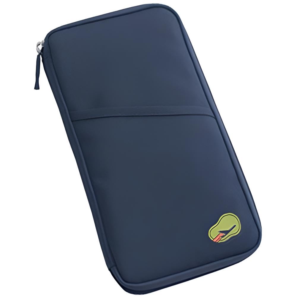 Passport Holder for Men | Suitable for Credit Debit Card and Boarding Pass Passport Organizer, Document Storage Travel Zip Pouch (1Pcs)-image-45