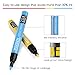 MEEDEN Artist 30 Colors Acrylic Paint Markers - 3X Visible Large Capacity Acrylic Paint Pens with Upgraded Nylon Tips, Quick Dry Marker Pens for Rock Painting, Wood, Canvas, Stones, Glass, Fabric