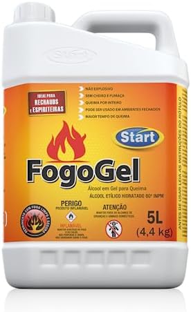 Fogogel Gel P/queima 5 L Start...