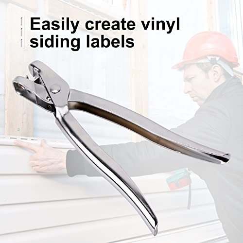 Snap Lock Punch For Vinyl And Silver Metallic Siding