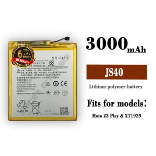 Image of JS40 Battery for Motorola Z3 Play XT1929-1 XT1929-4 XT1929-5 XT1929-6 XT1929-8 Battery with 6 Month Warranty** (B2259)