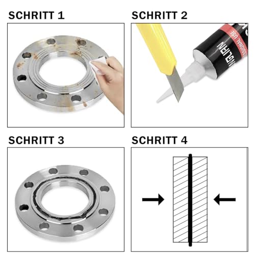 SFNN 2 x 85 g masa uszczelniająca silnika, masa uszczelniająca do rury wydechowej, uszczelka głowicy cylindra, uszczelniacz silikonowy, uszczelniacz chłodnicy, przekładnia, uszczelka silnika, miska