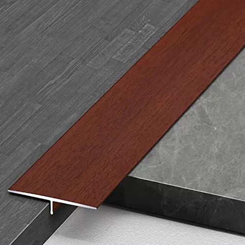 Bande de transition T 4,1 cm pour éviter les trébuchements entre carrelage sol et moquette