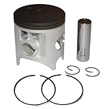 lange Lebensdauer ZCXUIE [Ersatz] Motorrad-Bohrungsgröße STD 66,4 mm + 60 67 mm Kolbenring für Honda CR250 CR 250 1986-2000 2001 2002 2003 2004 2005 2006 2007 (Farbe: Übergröße 60 67 mm)