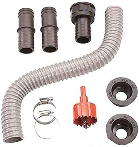 Set de CONECTORES para UNION DEPOSITOS DE AGUA (paso 32mm). Para conectar entre filtro y depósito o entre depósitos.