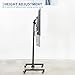 VIVO Mobile TV Display Stand for 13 to 42 inch LED LCD Flat Panel Screens, Rolling Floor Stand Height Adjustable Mount with Wheels STAND-TV07W