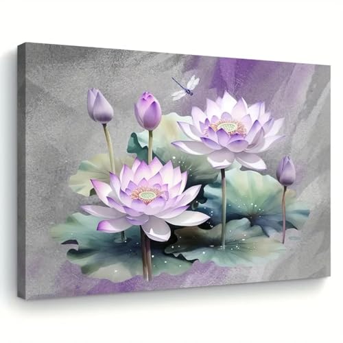 Affiches et impressions fleurs violettes pour illuminer un salon sombre