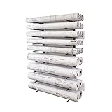 Brookside Design VRW46 High Capacity Blueprint Storage Roll File Wall Rack