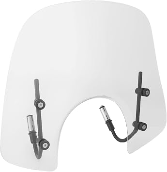 Clear ABS Motorcycle Windshield WindScreen Fits for Vespa Primavera 150 2014-2021