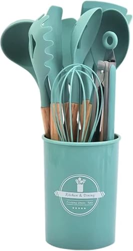 Silicone spoons sets (Blue)
