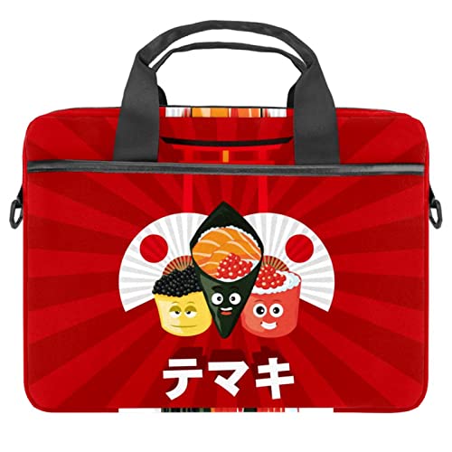 Housse ordinateur 13.3 pouces sac bandoulière 14.5 jaune et rouge