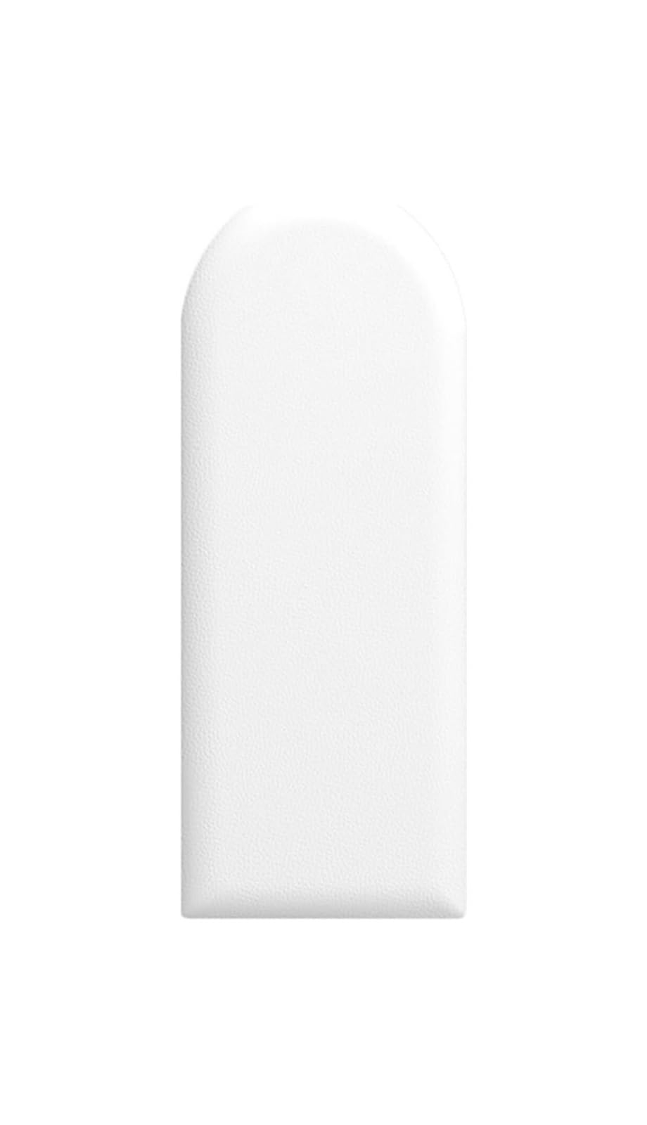 Anti-Kollisions-Wandpolster, Panele Ochronne Przedszkole Tapicerowane Zagłówek Tatami 3D Naklejki Ścienne(White,30cmx60cm-2pcs)