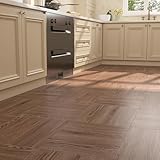 ReWallpaper Piastrelle Adesive Pavimento Finto Legno Rovere 30cmx30cm Pavimento PVC Adesiv...