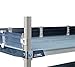 Metro MXLS18-4P 18" Max I Solid Clear Stackable Shelf Side Ledge - Intermetro-MXLS18-4P