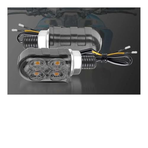 Clignotants LED moto 8mm pour remplacer vos feux peu visibles - 5