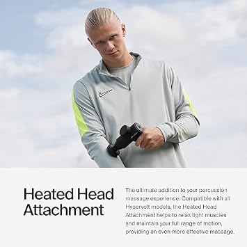 Hyperice Hypervolt Plus with Bluetooth and Heated Head Recovery Bundle