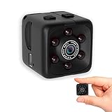 Mini Wireless 1080P Security Camera Motion Activated Small Indoor Outdoor Nanny Cam for Cars Home Apartment (Exclude SD Card) (Small Camera)
