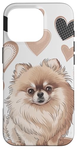 Pomeranian Pet Owners Men Women Girls Boys Pomeranian Dogs Case for iPhone 16 Pro