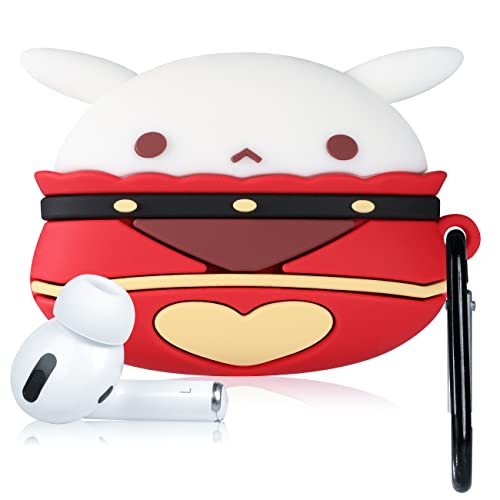 Stsnano Case For Airpod Pro 2019/Pro 2 Gen 2022 Kawaii Cartoon Characte Cute Fun Air Pods Pro Soft Silicone Cover Unique Cool 3D Anime Game Klee For Girls Boys Teen Kids Cases For Airpods Pro (Dodoco) #TOP2