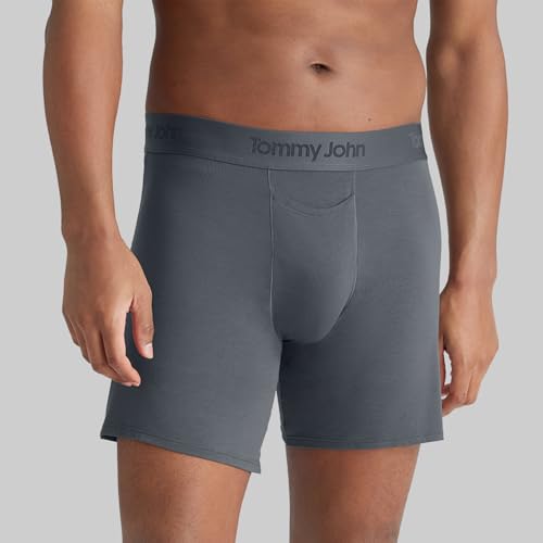 Tommy John Men's Second Skin 6" Relaxed Fit Boxer Brief Underwear2