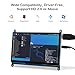 ELECROW 7 Inch 1024×600 Touchscreen for Raspberry Pi: IPS Capacitive Touch Screen LCD Display, Mini Portable Monitor Compatible with Raspberry Pi 5/4/3 BB Black Banana Pi Windows 11/10/8/7 Driver Free