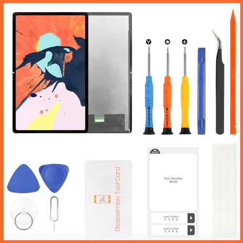 Screen Replacement for Lenovo Tab P11/P11 Plus LCD Display TB-J616 TB-J606 TB-J606F TB-J606N TB-J606L Touch Screen Digitizer Full Assembly,with Tools(Black)