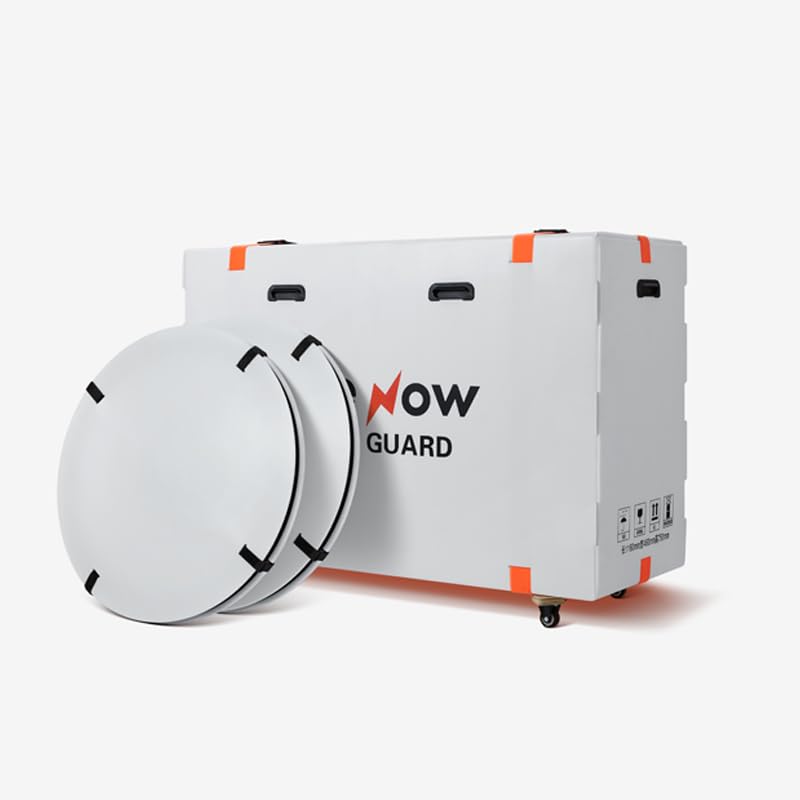 RIDENOW - Maleta con ruedas para Bicicleta Ligera, Duradera, Plegable. Protección para Viajes Avion, Tren, Facturada... Proteccion individual de rueda Bici Carretera Gravel MTB Transporte