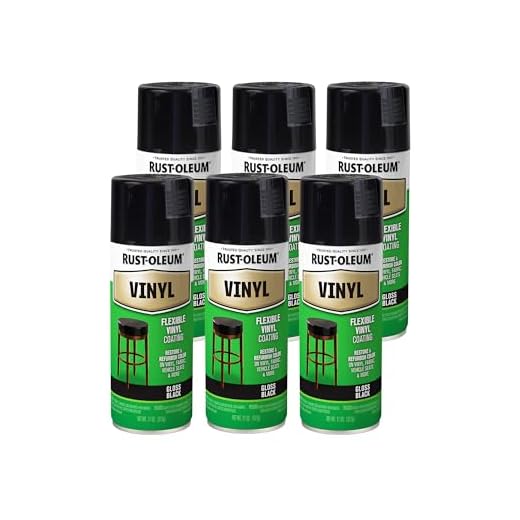 Rust-Oleum Vinyl Black Spray Paint