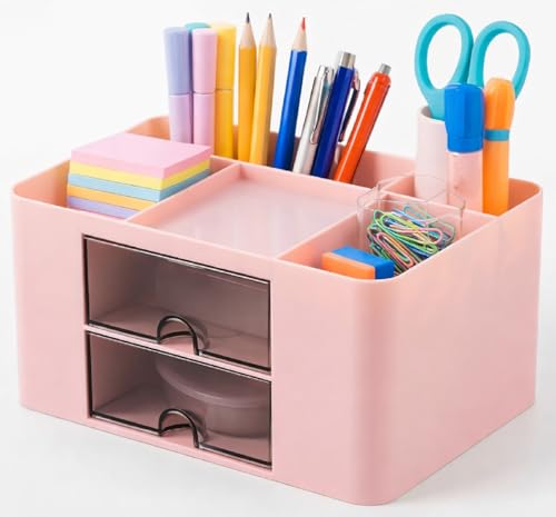 ROKTRY Aesthetic Desk Organizer for Study Table & Office - Multi-...
